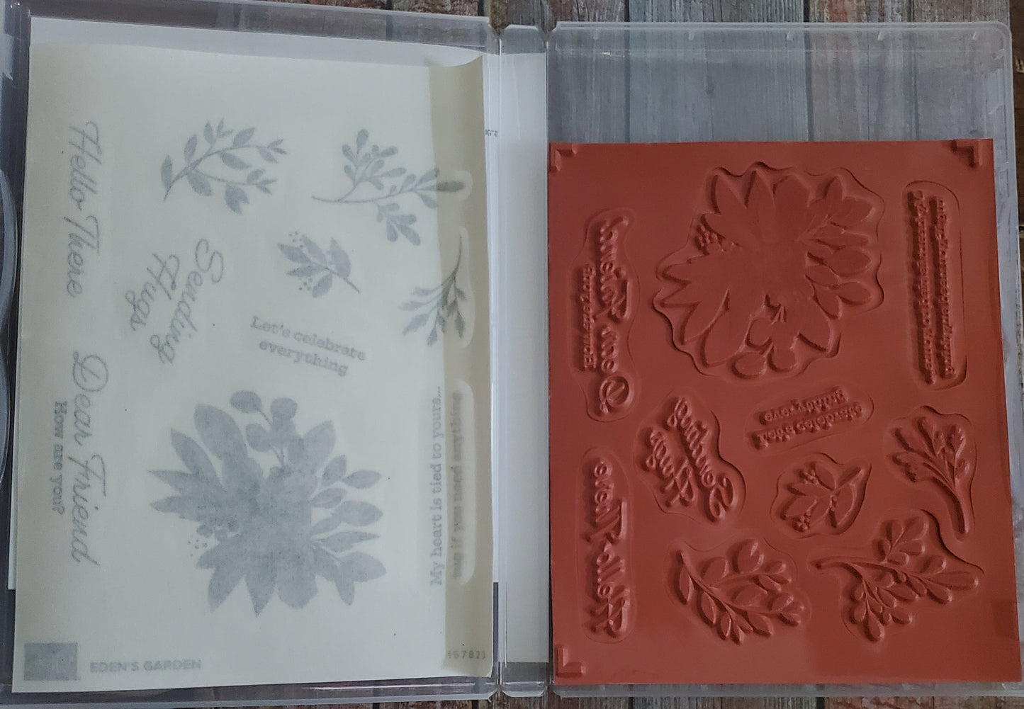 Stampin' UP! "Eden's Garden" Stamp Set with "Eden" Dies