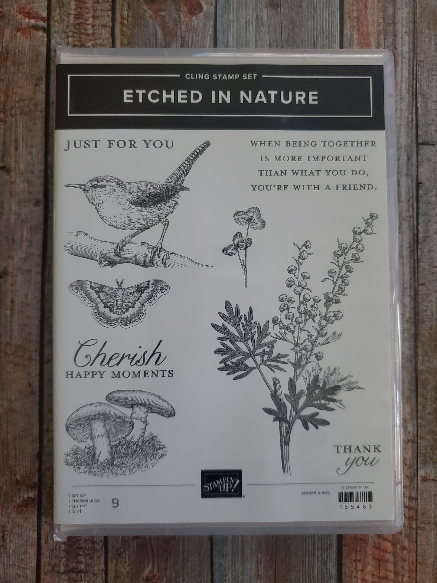 Stampin' UP! "Etched in Nature" Stamp Set