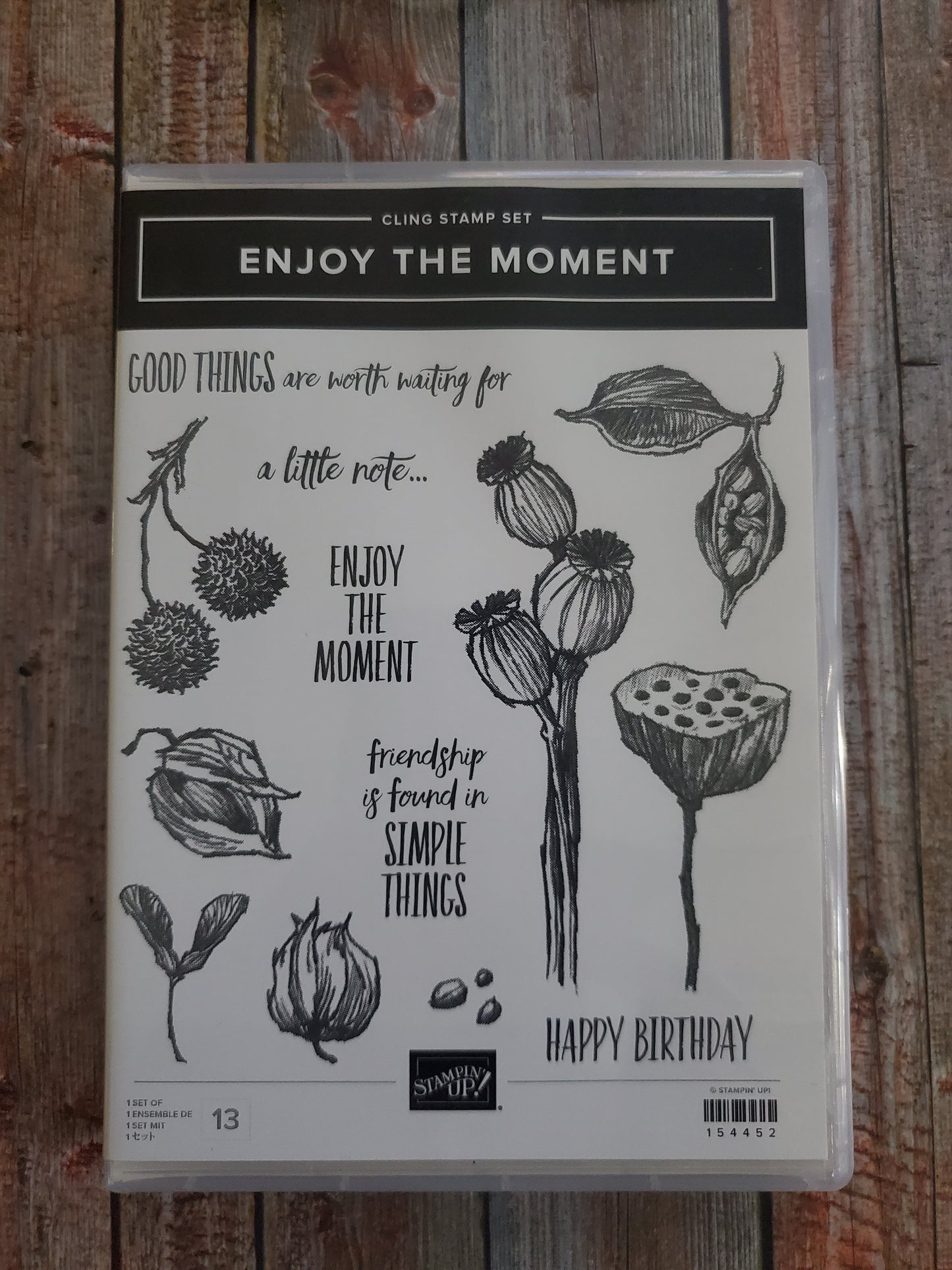 Stampin' UP! "Enjoy the Moment" Stamp Set