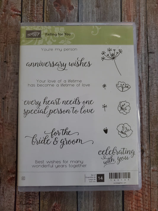 Stampin' UP! "Falling for You" Stamp Set