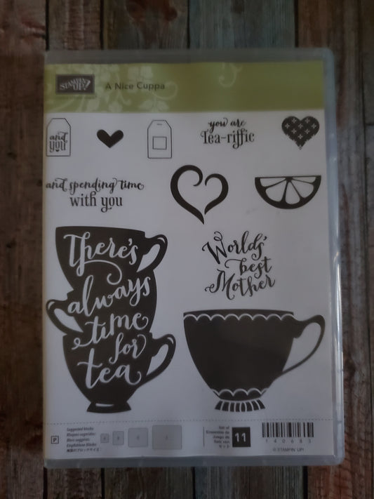 Stampin' UP! "A Nice Cuppa" Stamp Set