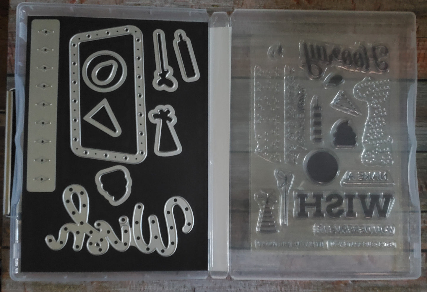 Stampin' UP! "Broadway Birthday" Stamp Set with "Broadway Lights" Dies