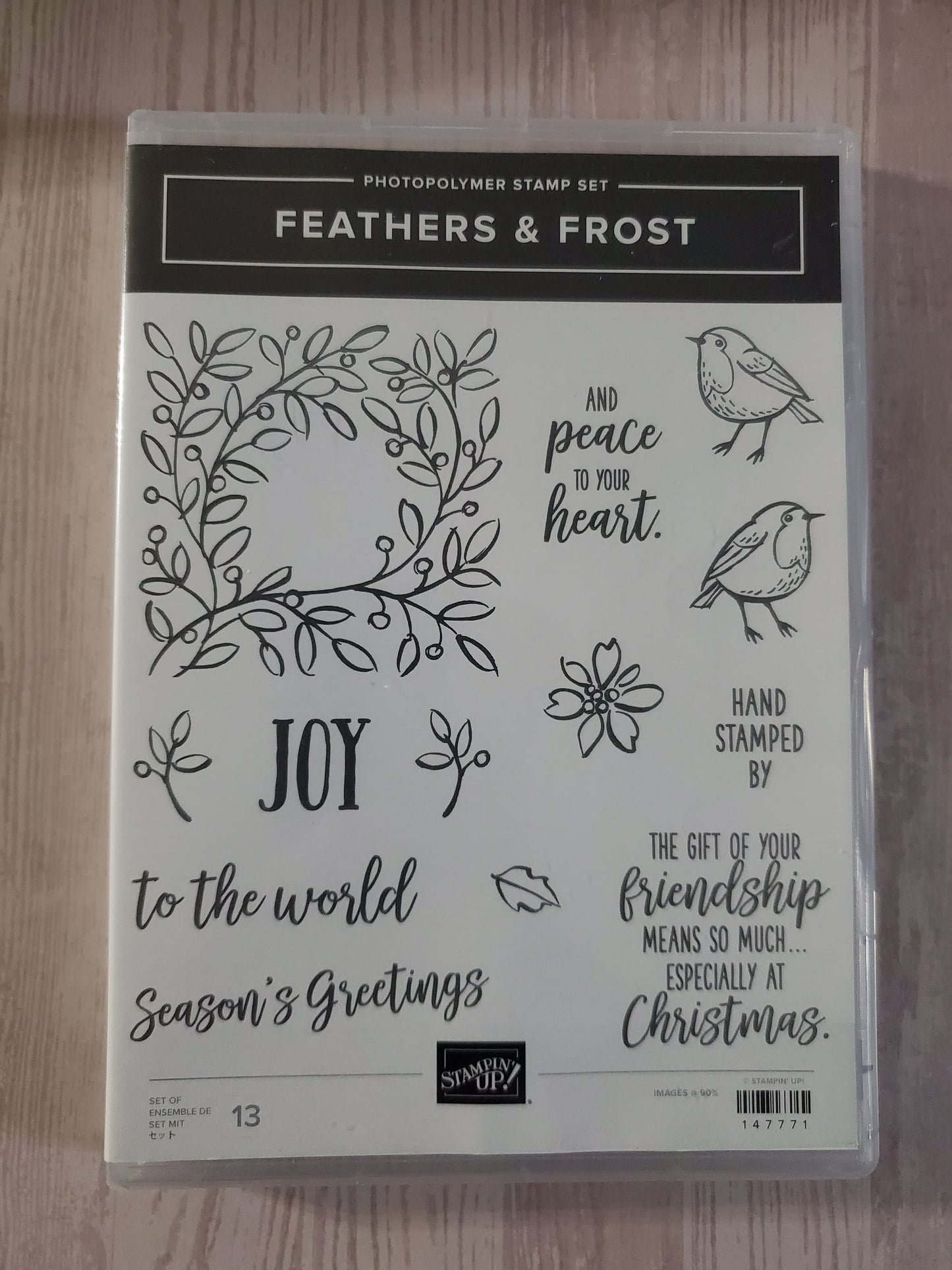 Stampin' UP! "Feathers & Frost" Stamp Set