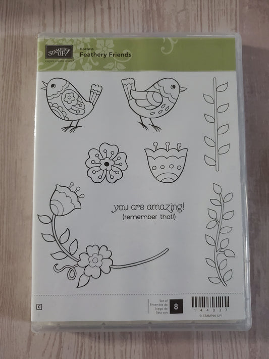 Stampin' UP! "Feathery Friends" Stamp Set