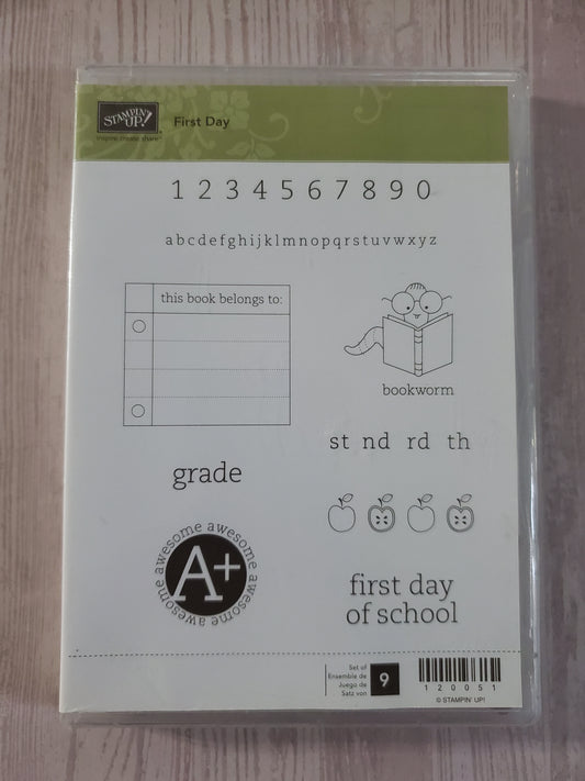 Stampin' UP! "First Day" Stamp Set