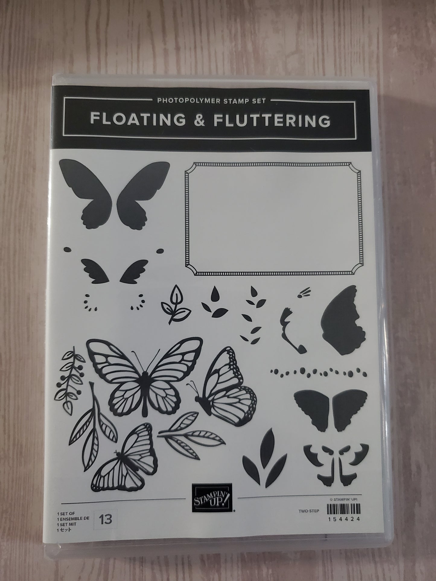 Stampin' UP! "Floating & Fluttering" Stamp Set with "Fluttering" Dies