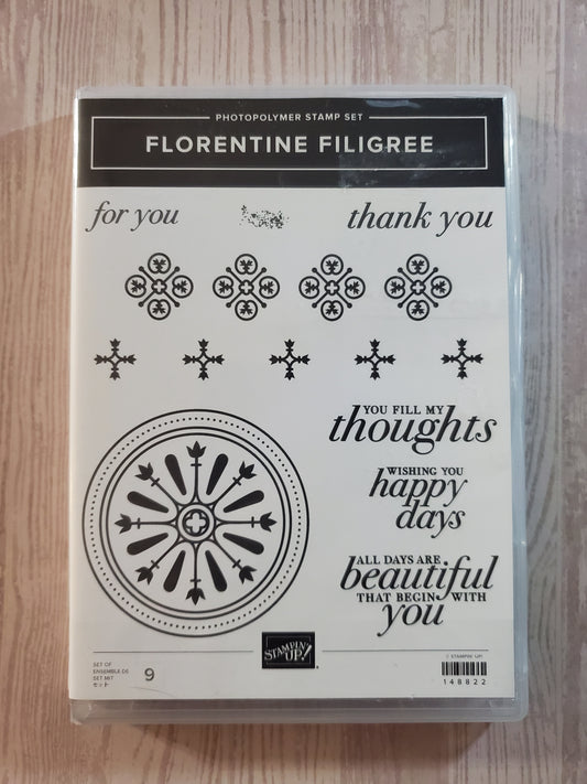 Stampin' UP! "Florentine Filigree" Stamp Set