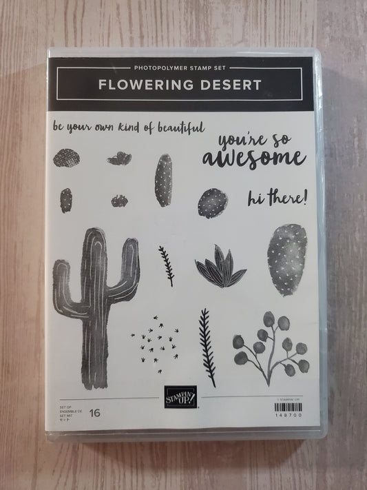 Stampin' UP! "Flowering Desert" Stamp Set