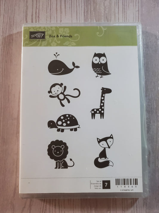 Stampin' UP! "Fox & Friends" Stamp Set