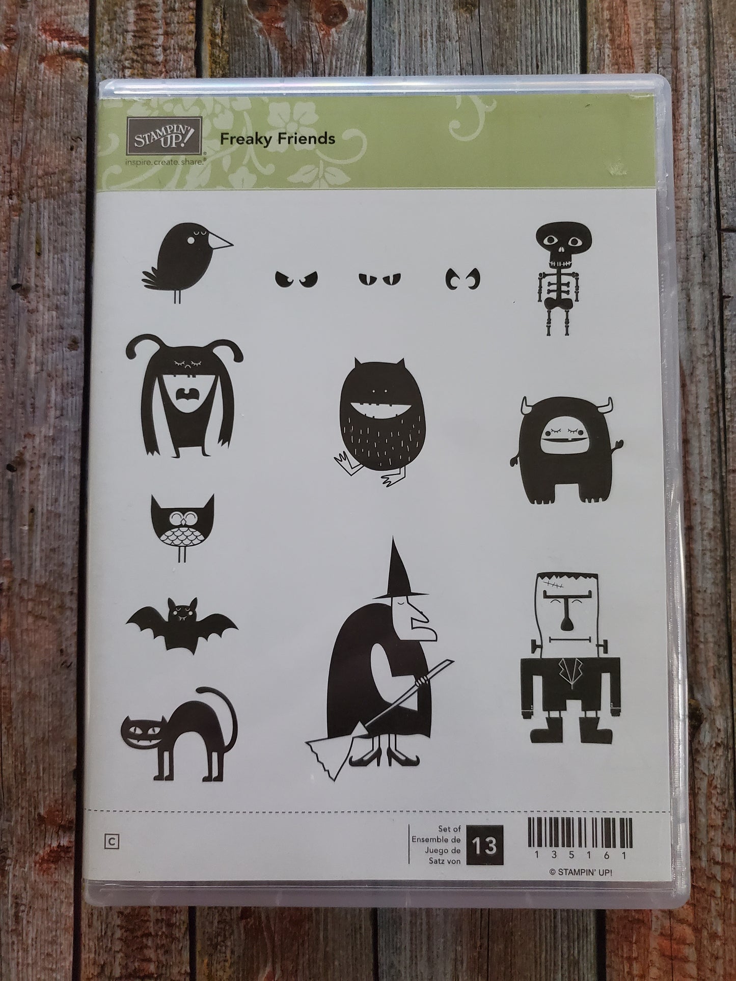 Stampin' UP! "Freaky Friends" Stamp Set