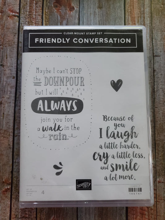 Stampin' UP! "Friendly Conversation" Stamp Set