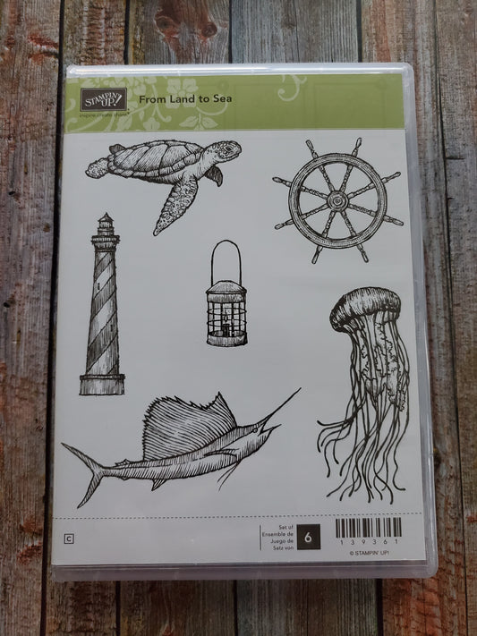 Stampin' UP! "From Land to Sea" Stamp Set