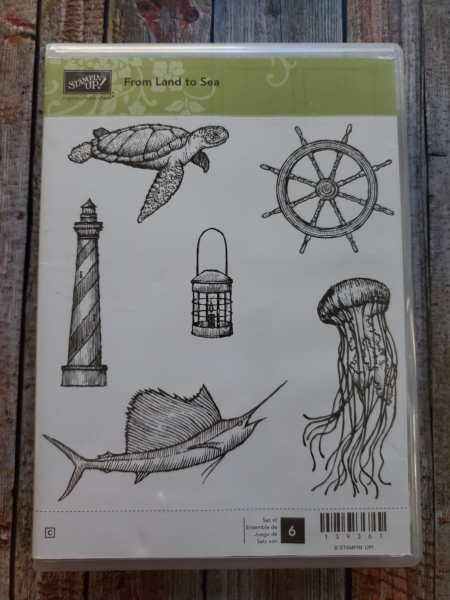 Stampin' UP! "From Land to Sea" Stamp Set