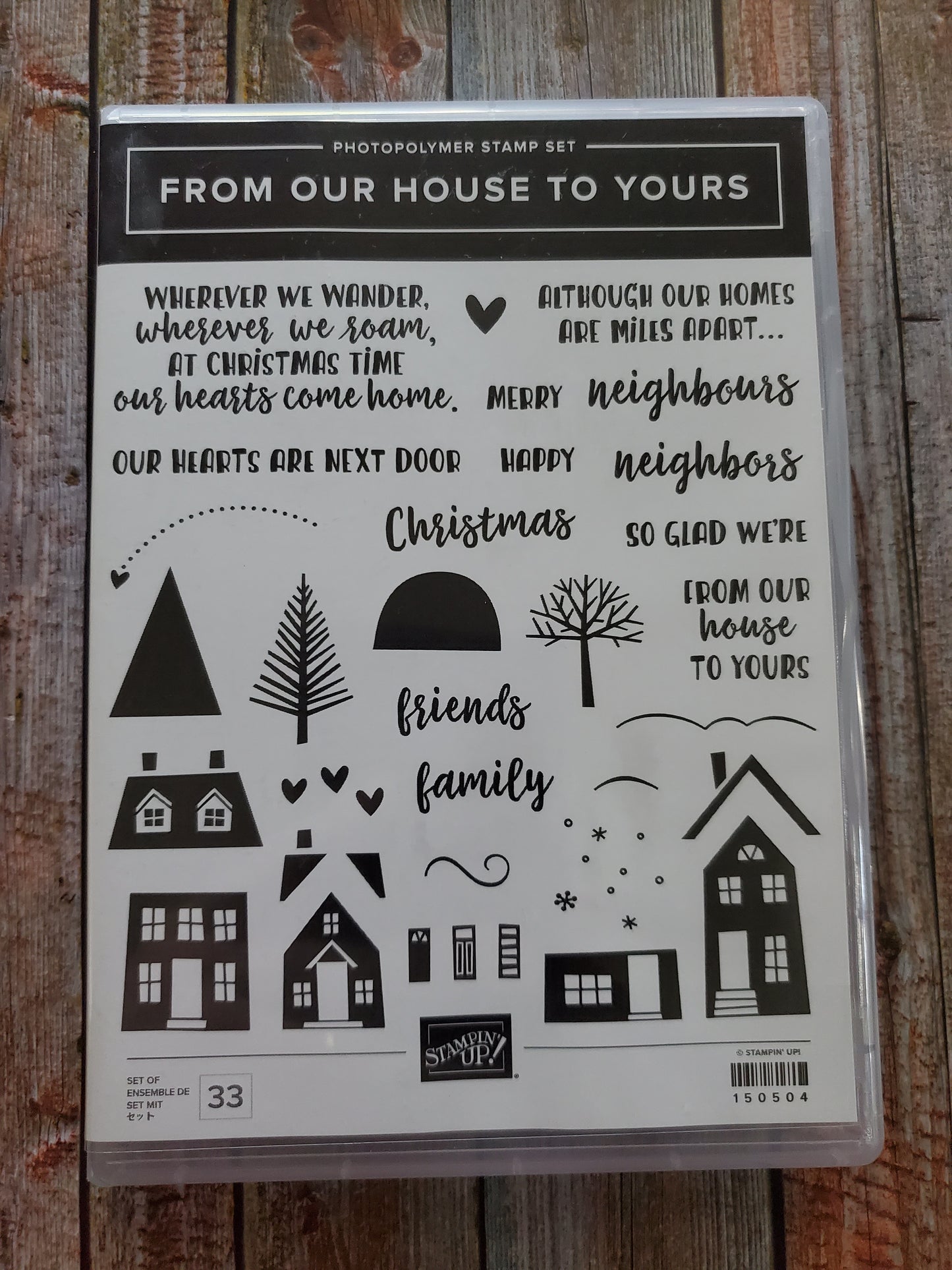 Stampin' UP! "From Our House to Yours" Stamp Set