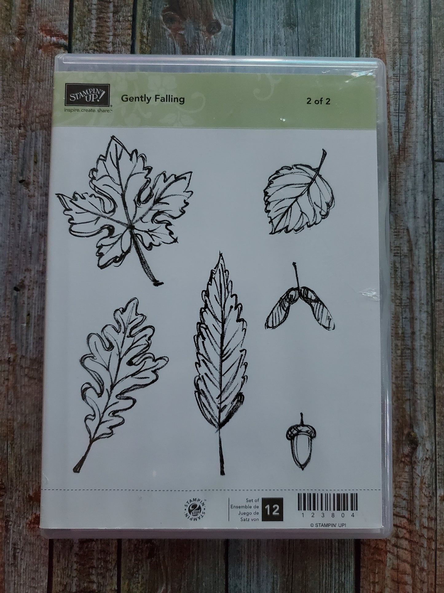 Stampin' UP! "Gently Falling" Stamp Sets (both 1 and 2 of 2)