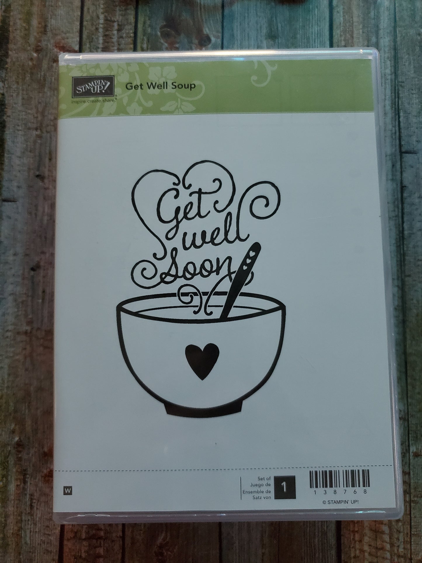 Stampin' UP! "Get Well Soup" Stamp Set