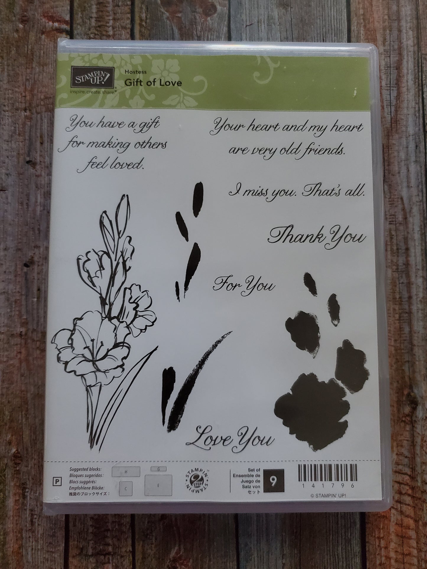 Stampin' UP! "Gift of Love" Stamp Set