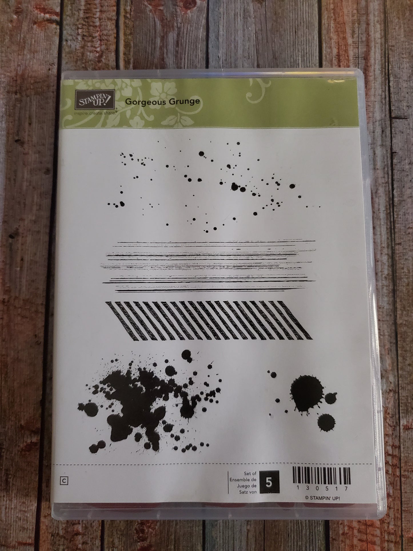 Stampin' UP! "Gorgeous Grunge" Stamp Set