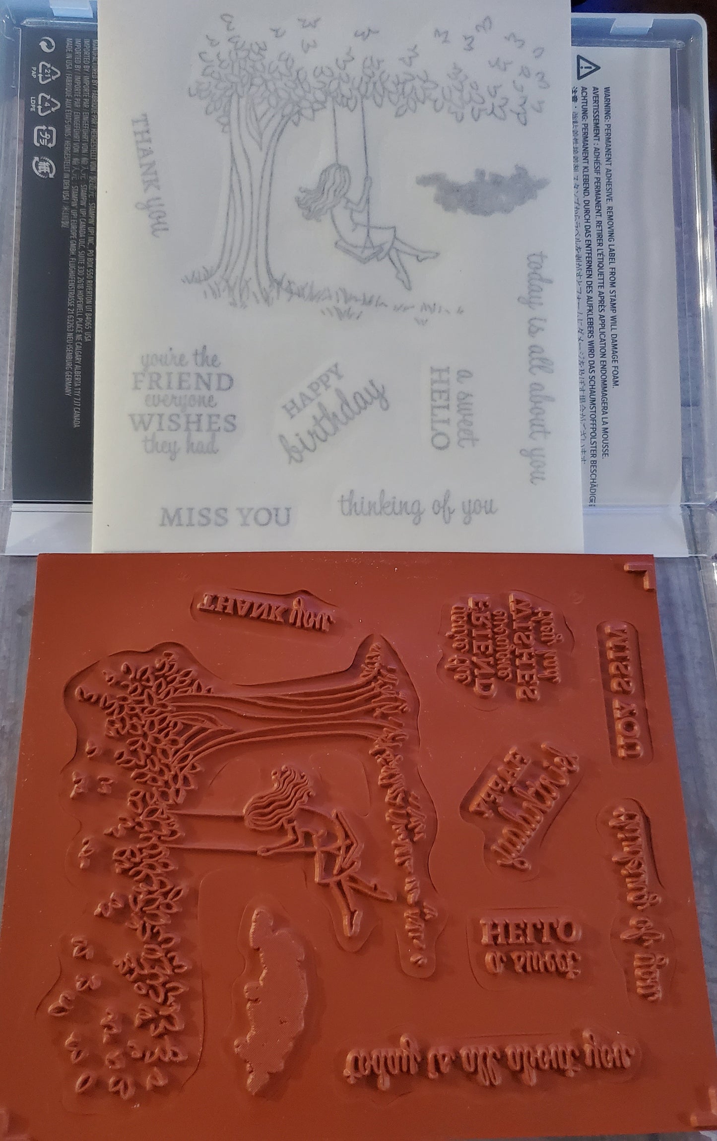 Stampin' UP! "Expressions of Friendship" Stamp Set