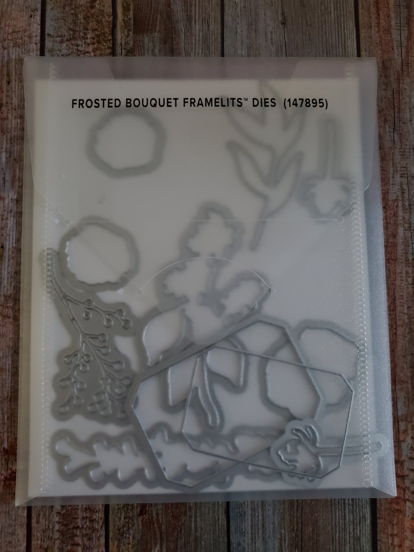 Stampin' UP! "First Frost" Stamp Set with "Frosted Bouquet" Dies