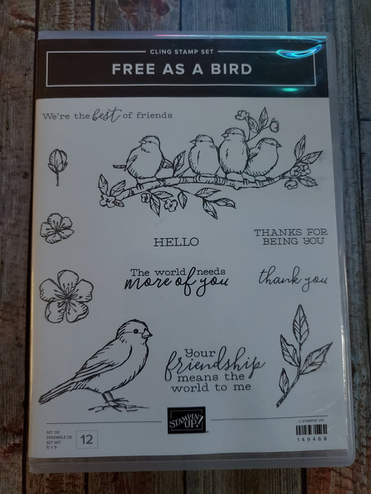 Stampin' UP! "Free As A Bird" Stamp Set