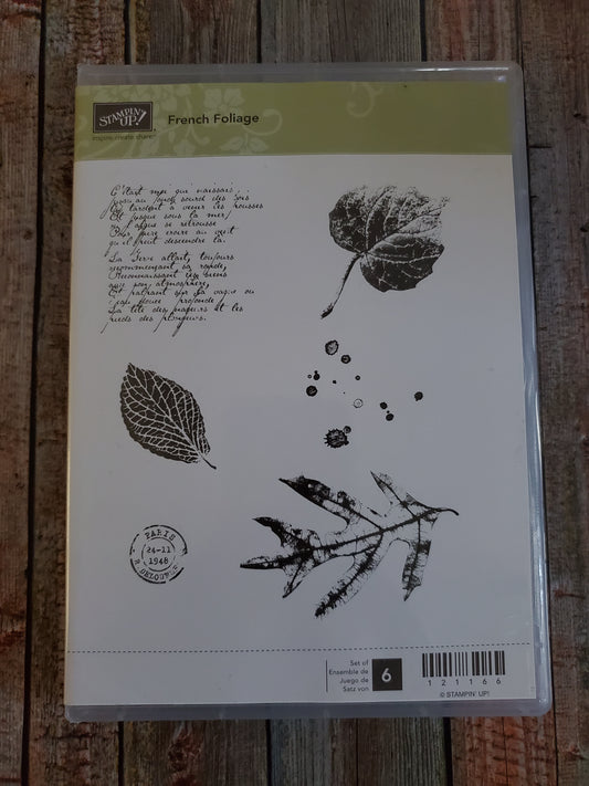 Stampin' UP! "French Foliage" Stamp Set