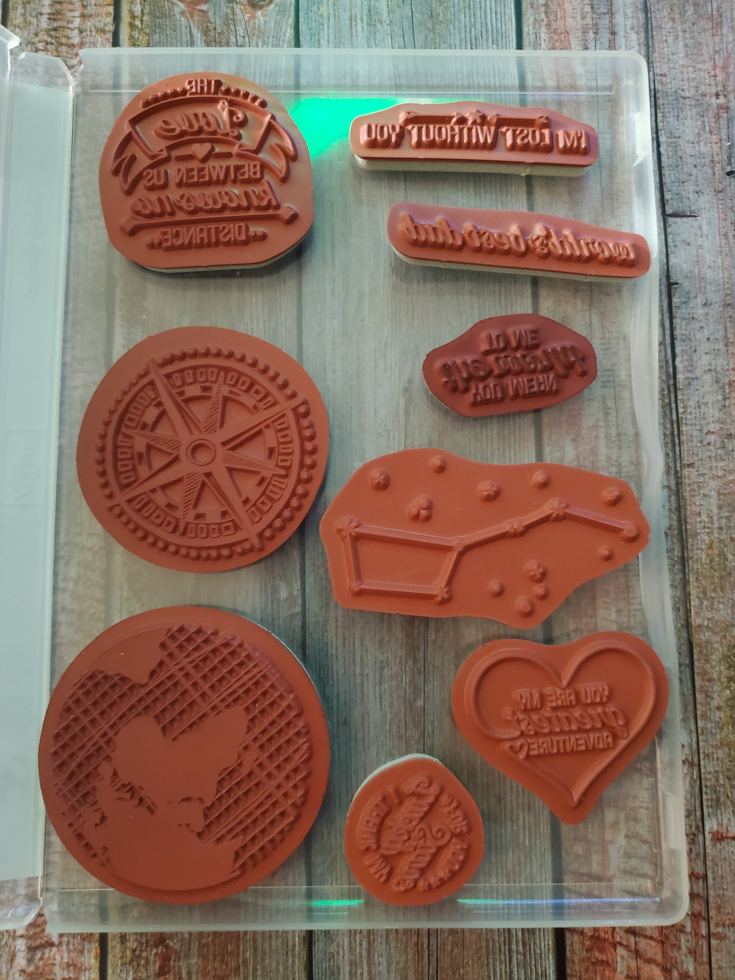 Stampin' UP! "Going Global" Stamp Set