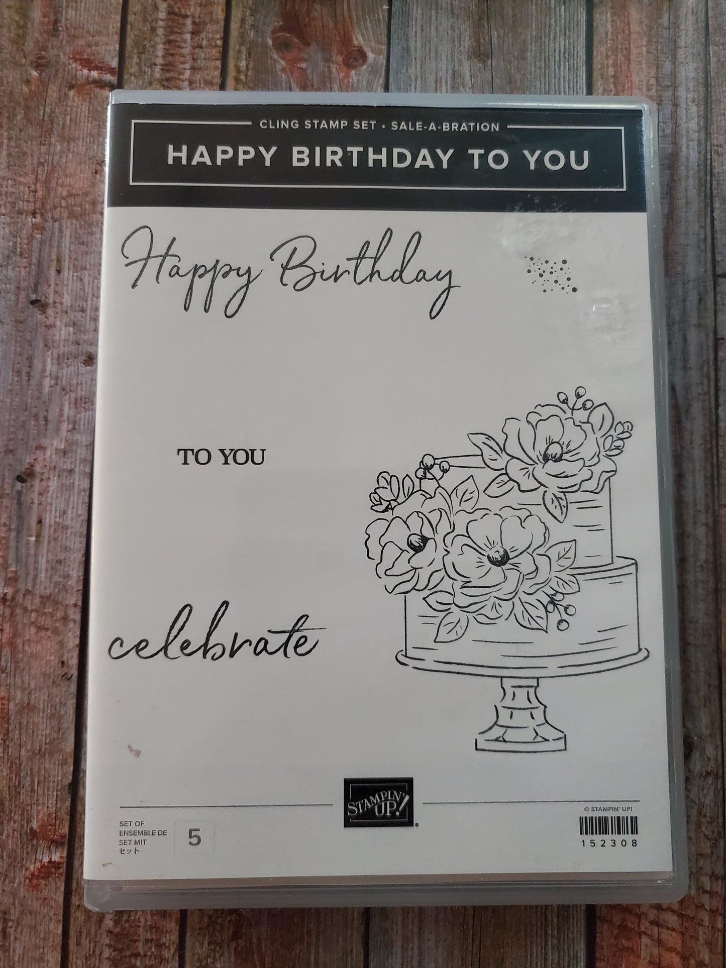 Stampin' UP! "Happy Birthday to You" Stamp Set with "Birthday" Dies