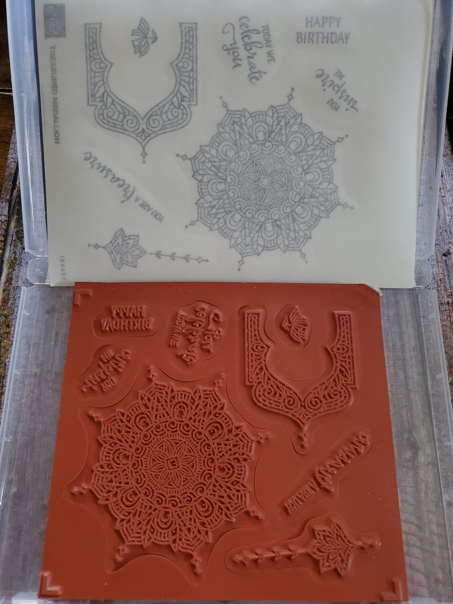 Stampin' UP! "Treasured Medallions" Stamp Set