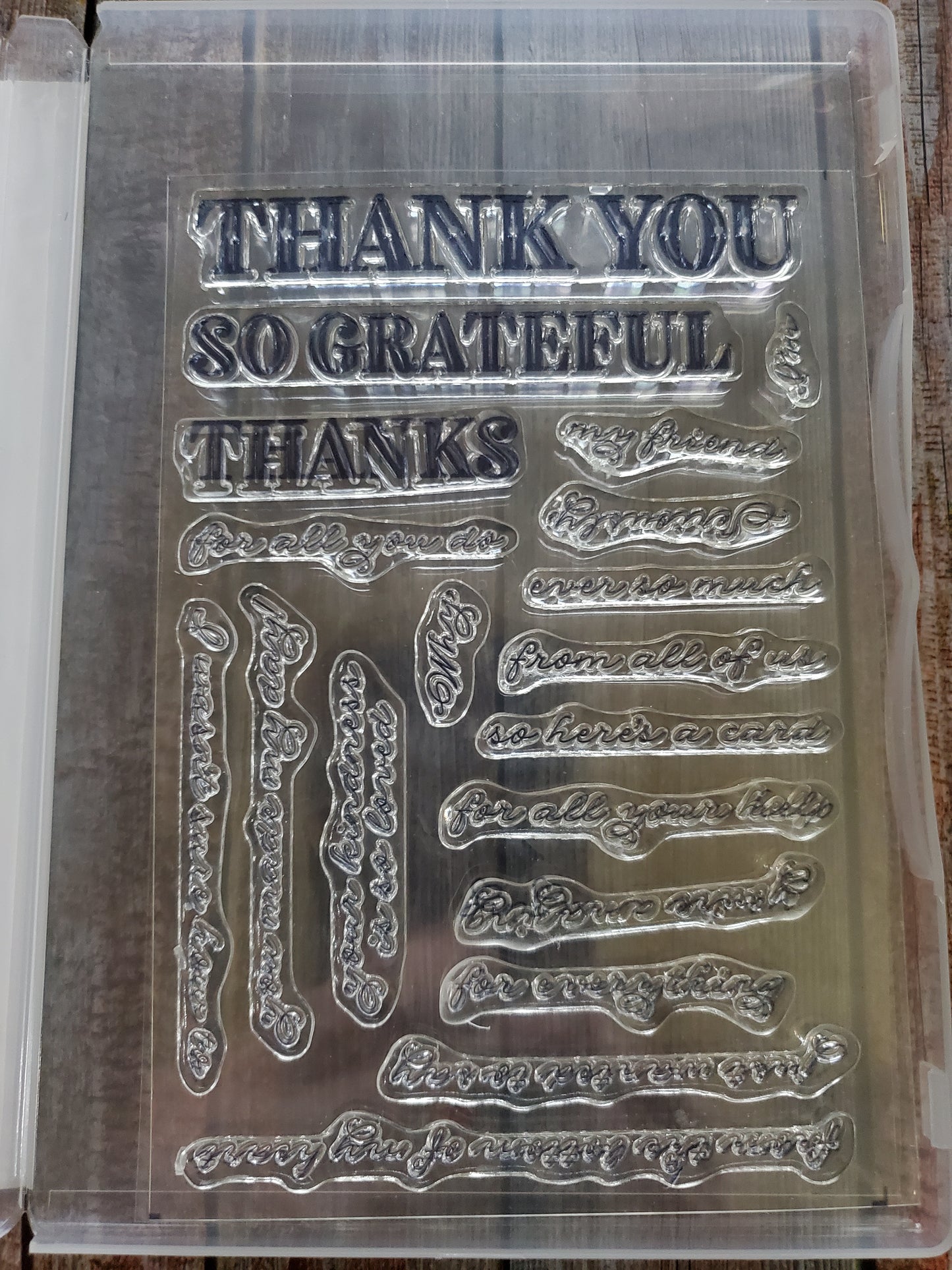 Stampin' UP! "Ornate Thanks" Stamp Set with "Ornate Borders" Dies