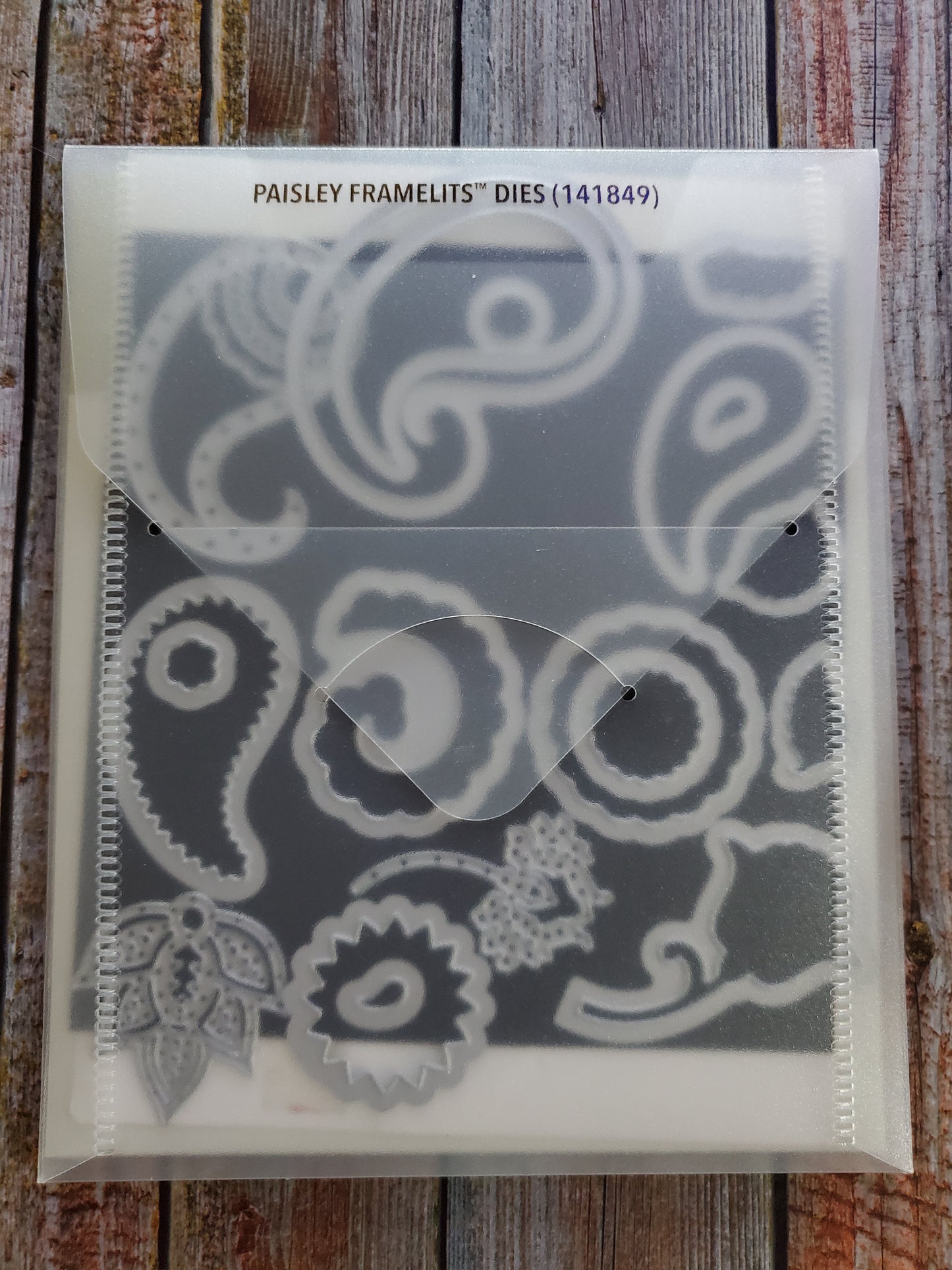 Stampin' UP! "Paisleys & Posies" Stamp Set with "Paisley" Dies