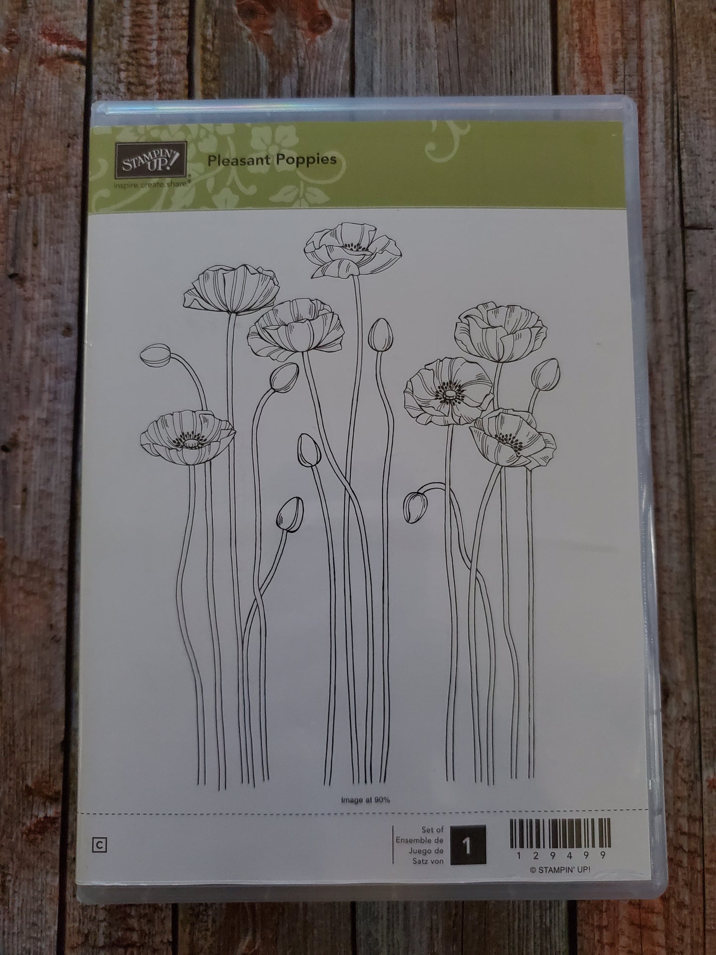 Stampin' UP! "Pleasant Poppies" Stamp Set