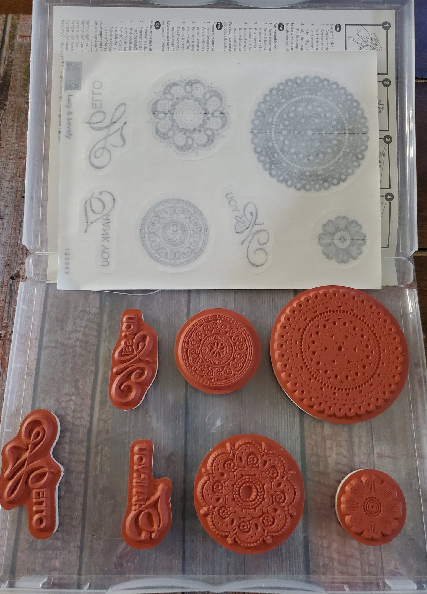 Stampin' UP! "Lacy & Lovely" Stamp Set