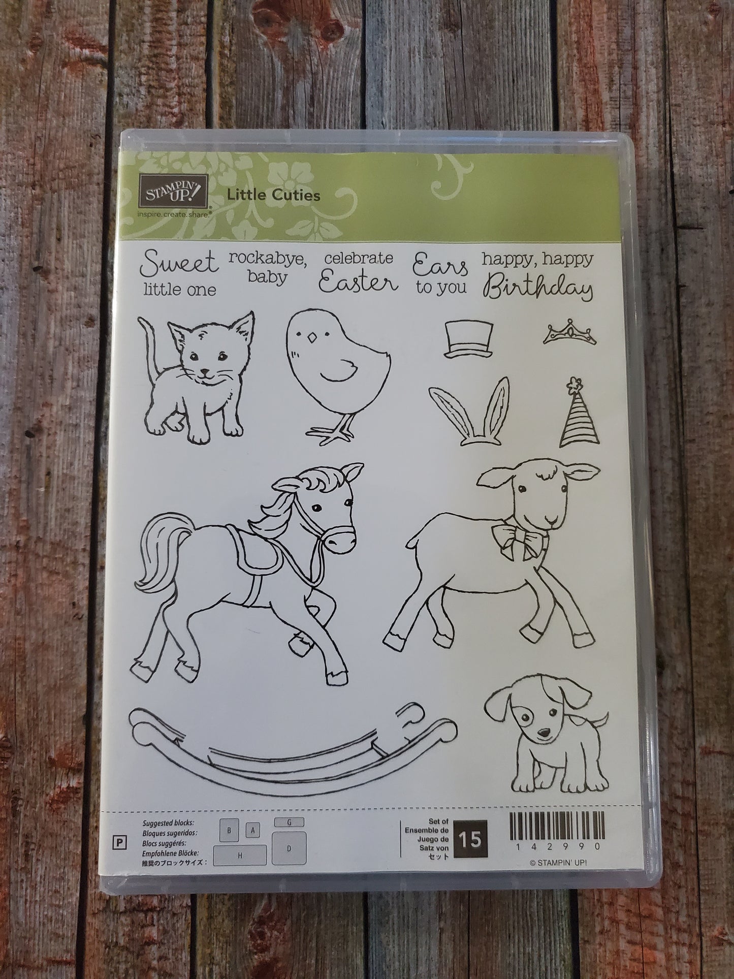 Stampin' UP! "Little Cuties" Stamp Set