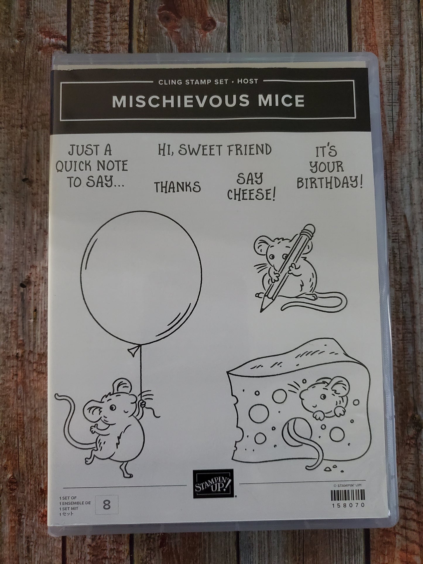 Stampin' UP! "Mischievous Mice" Stamp Set