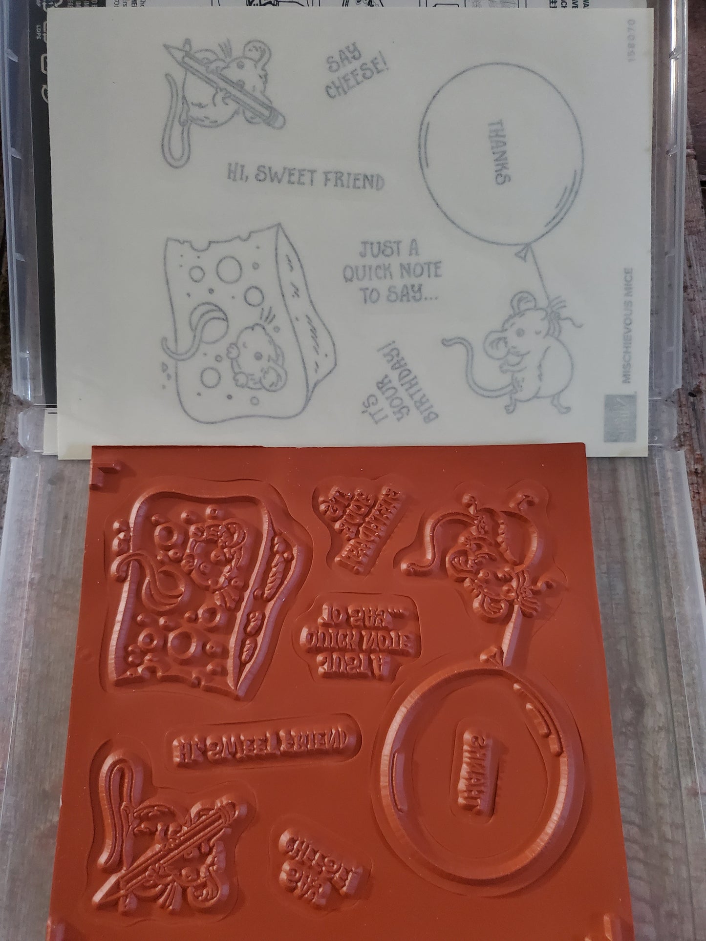 Stampin' UP! "Mischievous Mice" Stamp Set