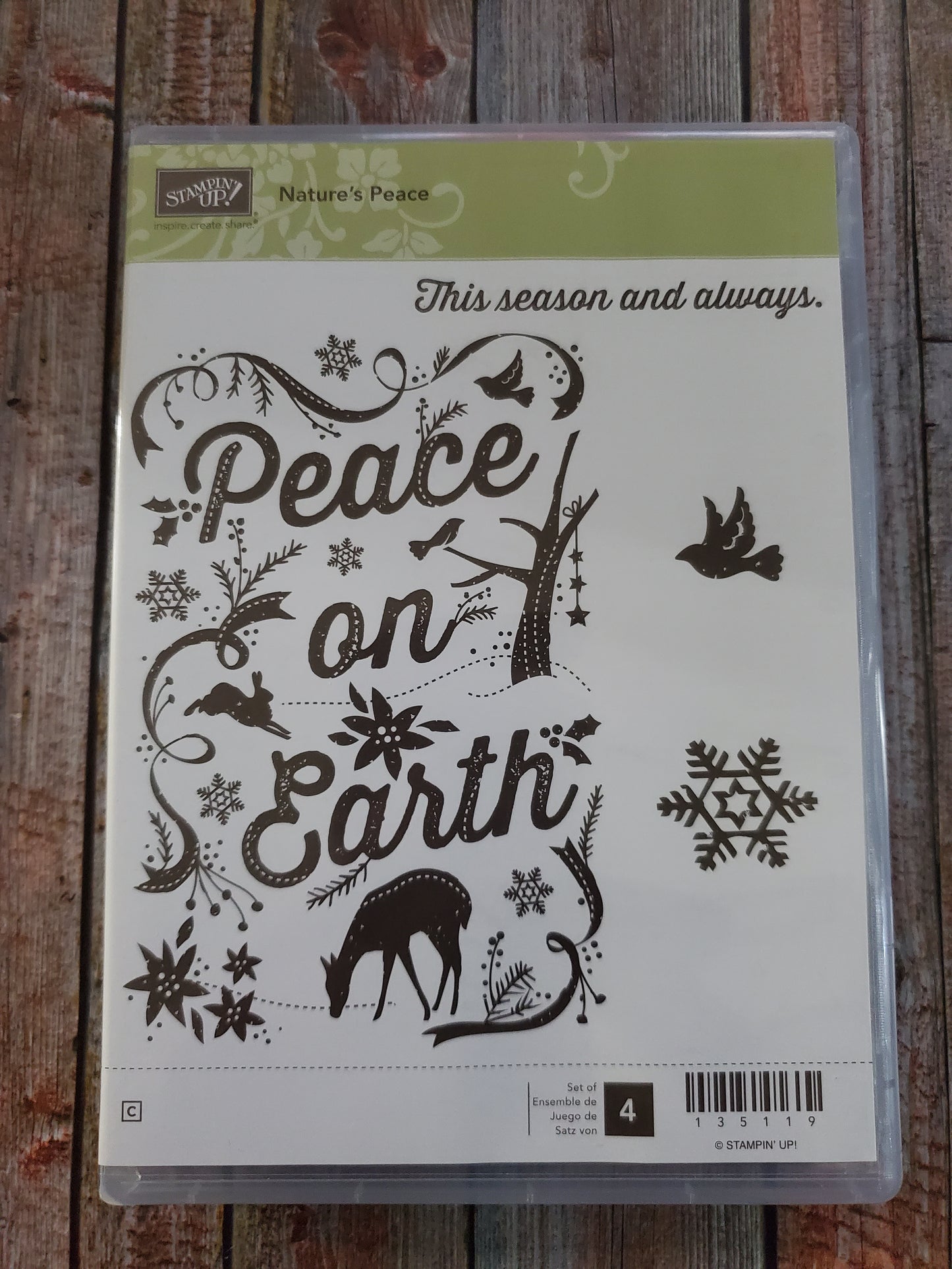 Stampin' UP! "Nature's Peace" Stamp Set