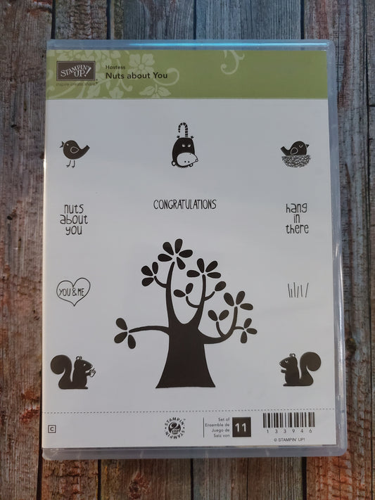 Stampin' UP! "Nuts About You" Stamp Set