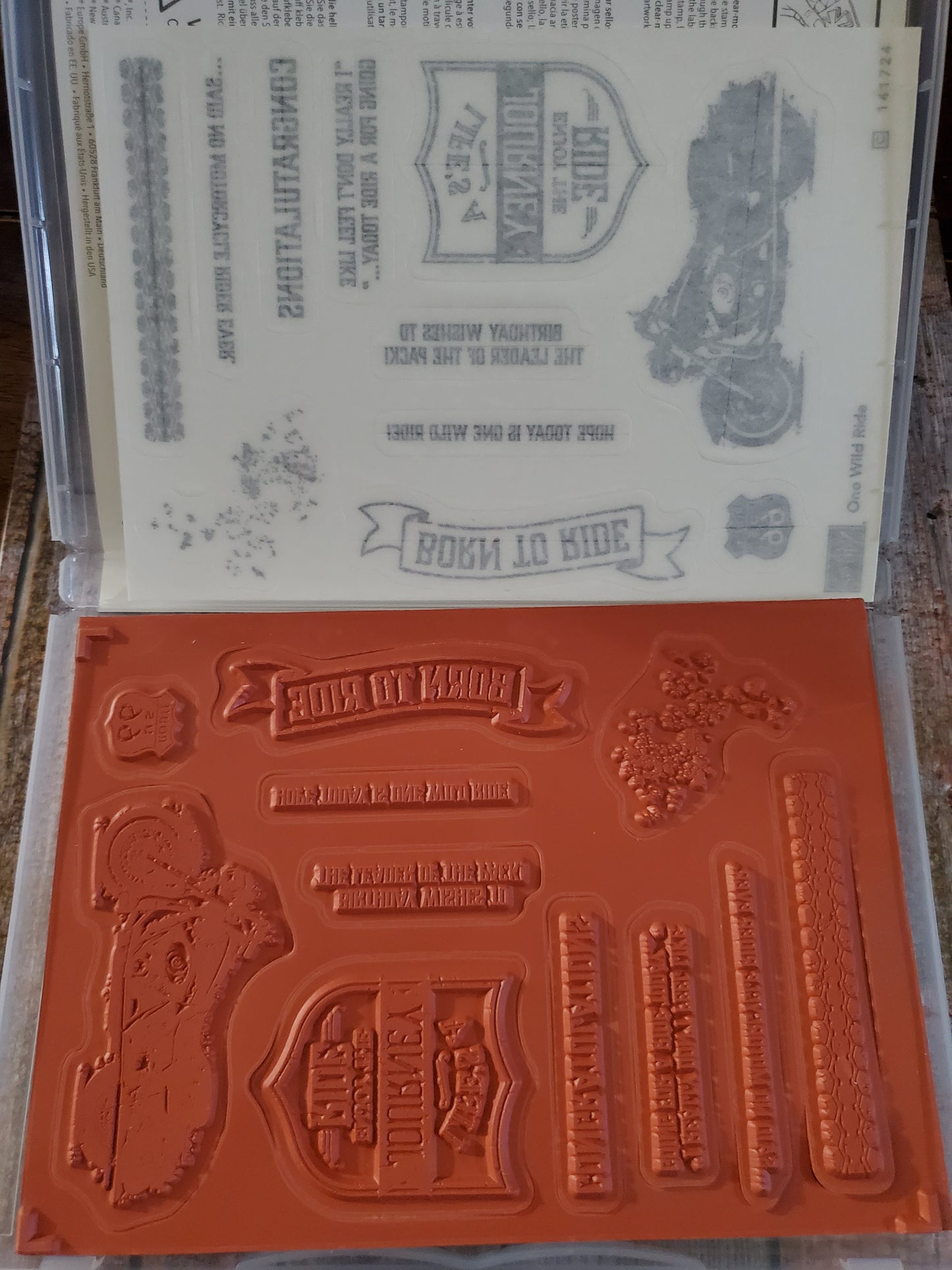 Stampin' UP! "One Wild Ride" Stamp Set