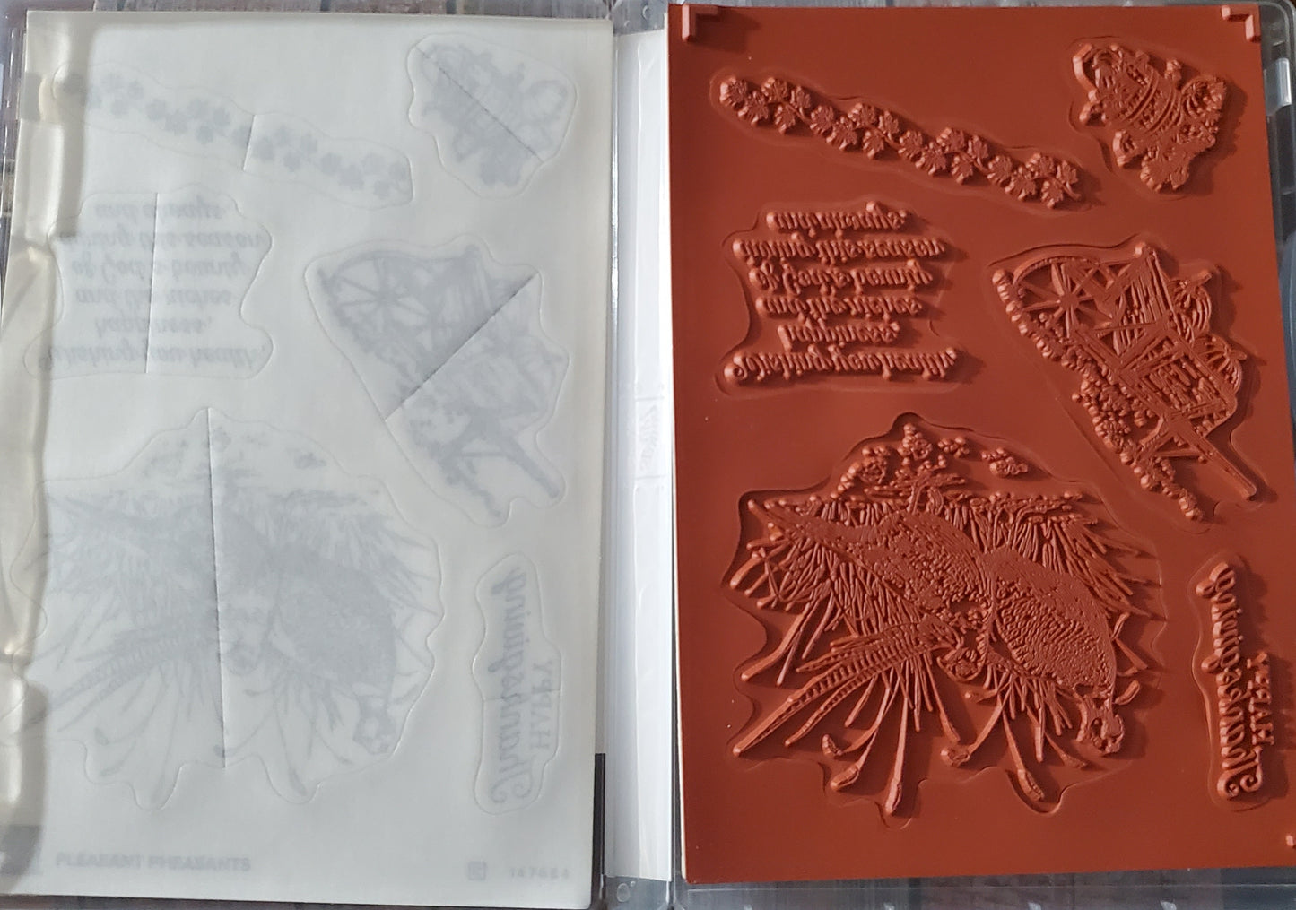 Stampin' UP! "Pleasant Pheasants" Stamp Set