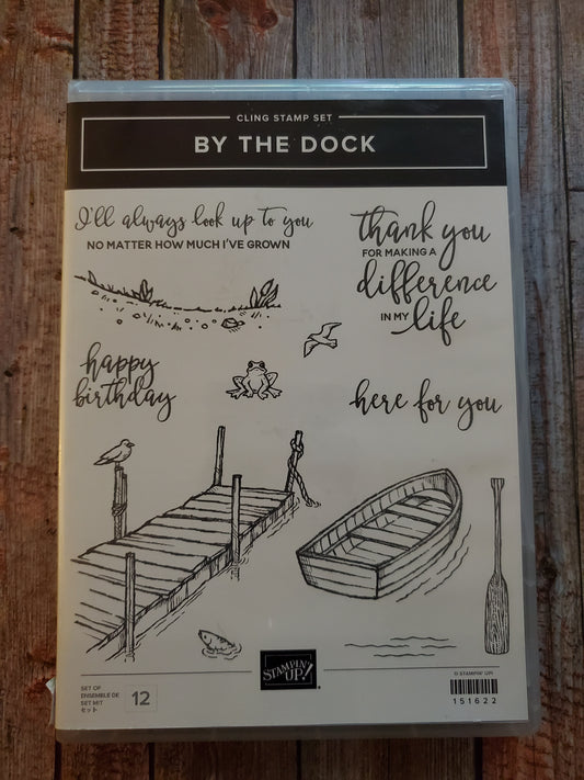 Stampin' UP! "By the Dock" Stamp Set with "Dockside" Dies