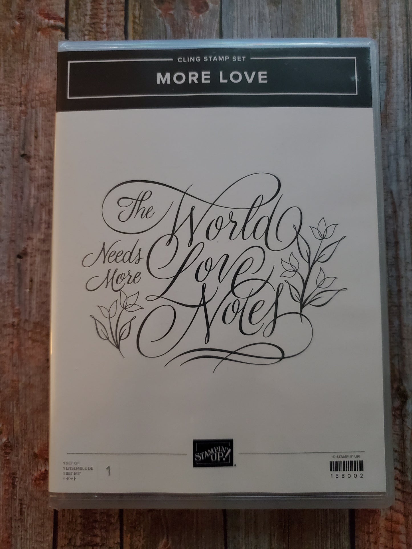 Stampin' UP! "More Love" Stamp Set