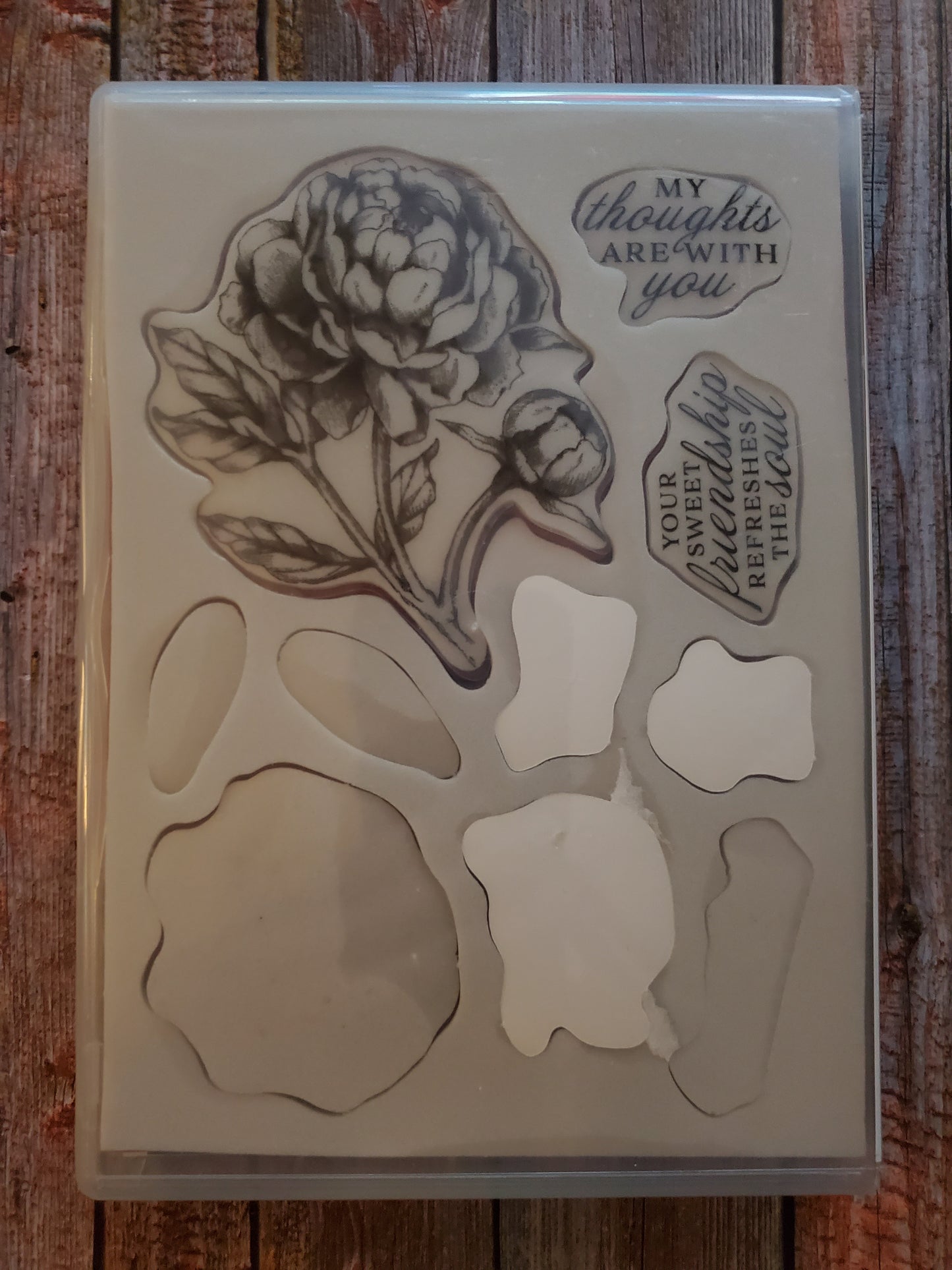 Stampin' UP! "Prized Peony" Stamp Set with "Peony" Dies