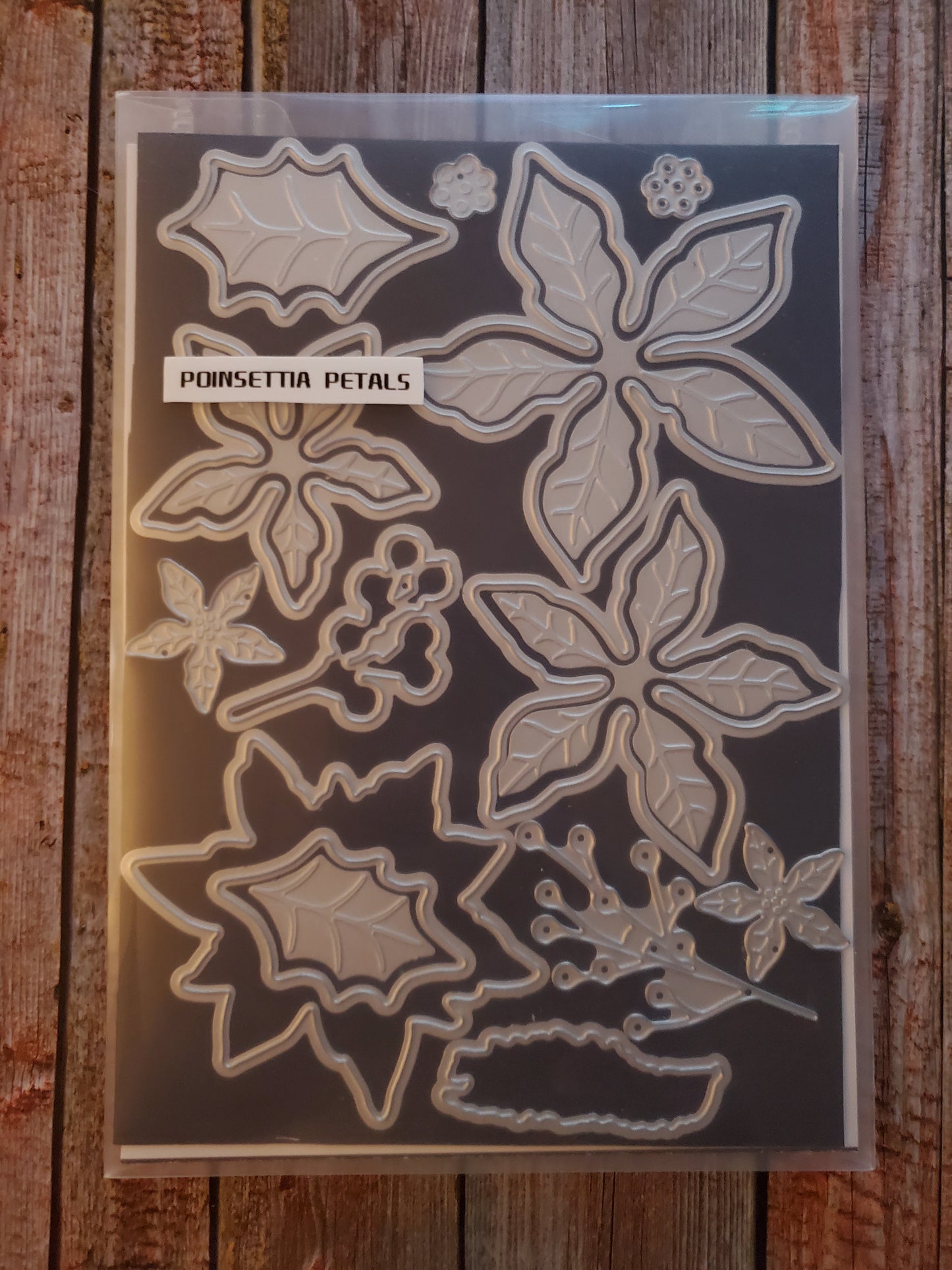 Stampin' UP! "Poinsettia Petals" Stamp Set with "Poinsettia" Dies