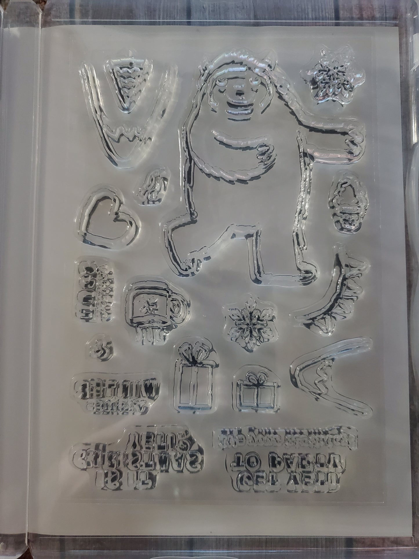 Stampin' UP! "Yeti to Party" Stamp Set with "Yeti" Dies