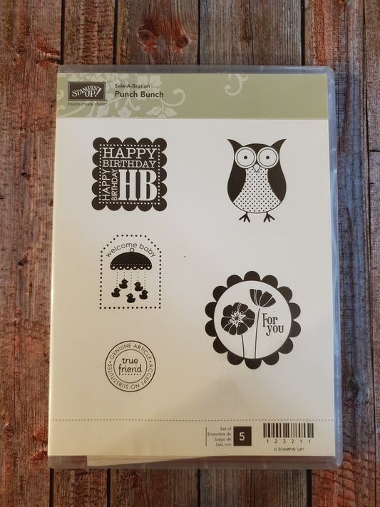 Stampin' UP! "Punch Bunch" Stamp Set