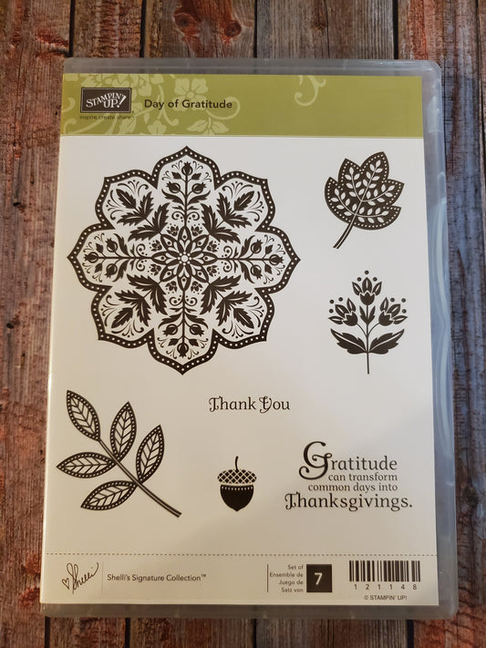 Stampin' UP! "Day of Gratitude" Stamp Set