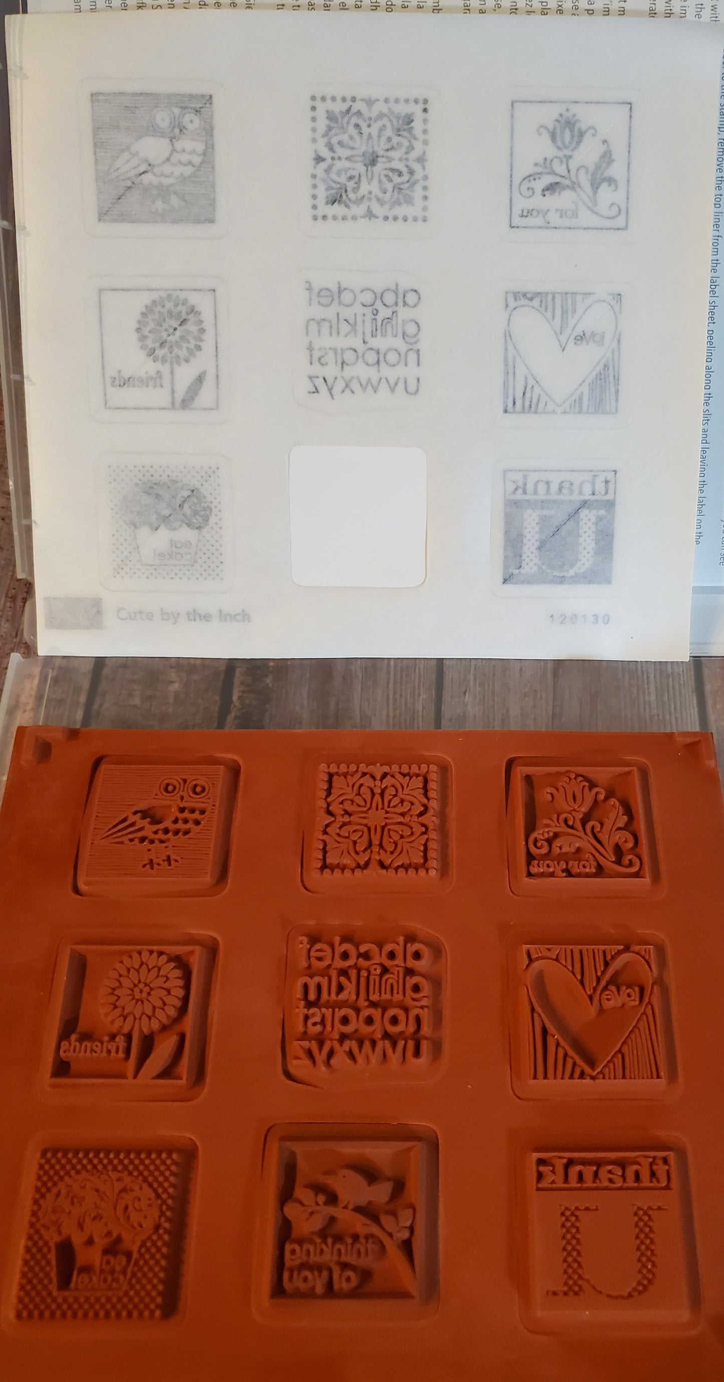 Stampin' UP! "Cute by the Inch" Stamp Set