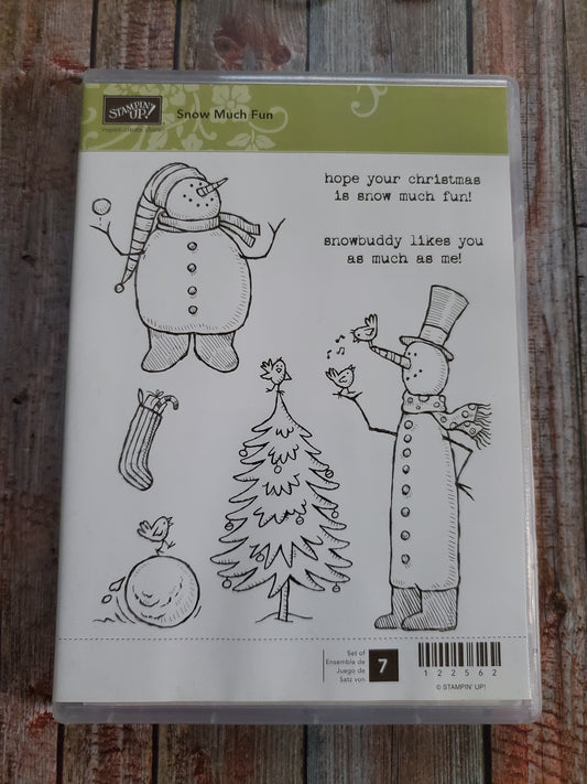 Stampin' UP! "Snow Much Fun" Stamp Set