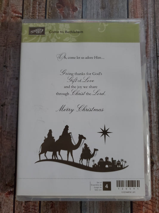 Stampin' UP! "Come to Bethlehem" Stamp Set